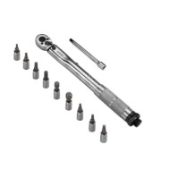 Chiave Dinamometrica Con Cricchetto Reversibile 1/4" 5 25 Nm Chiavi Di Serraggio Utensili
