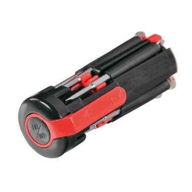 65974-S-01.JPG Multi Use 8 In 1 Set Giraviti Con Torcia A Led Sfuso 1 Pz Cacciaviti Utensili
