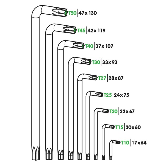 66004-S-01.JPG Set 9 Chiavi Torx® Chiavi Di Serraggio Utensili