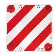 66101-D-01.JPG Pannello Di Segnalazione Carico Sporgente Polipropilene Alveolare Contrassegni Targhe E Contrassegni