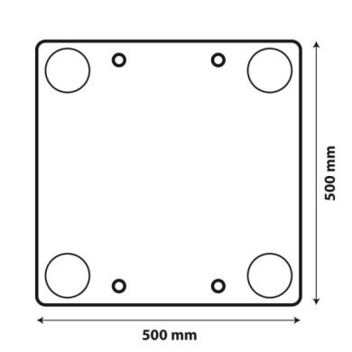 66101-S-01.JPG Pannello Di Segnalazione Carico Sporgente Polipropilene Alveolare Contrassegni Targhe E Contrassegni