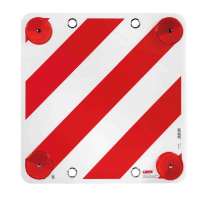 66101-D-01.JPG Pannello Di Segnalazione Carico Sporgente Polipropilene Alveolare Contrassegni Targhe E Contrassegni