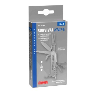 66142-S-01.JPG 11 In 1 Coltello Tascabile Survival Multifunzione Utensili Da Taglio Utensili