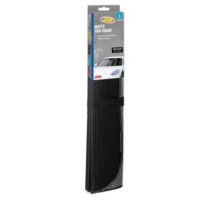 66862-S-01.JPG Scudo Termico Per Parabrezza Nero Opaco L 72x145 Cm Scudi Parasole Tendine Parasole