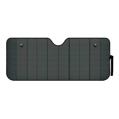 66862-C-01.JPG Scudo Termico Per Parabrezza Nero Opaco L 72x145 Cm Scudi Parasole Tendine Parasole