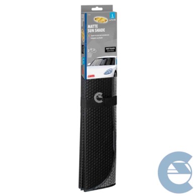 66862-S-01.JPG Scudo Termico Per Parabrezza Nero Opaco L 72x145 Cm Scudi Parasole Tendine Parasole