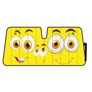 66863-A-01.JPG Scudo Termico Per Parabrezza 68x147 Cm Smiles Scudi Parasole Tendine Parasole