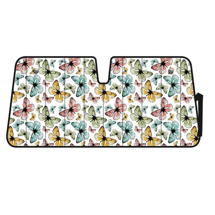 66865-A-01.JPG Scudo Termico Per Parabrezza 68x147 Cm Butterfly Scudi Parasole Tendine Parasole