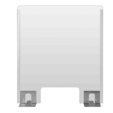 66933-S-01.JPG Schermo Protettivo Parafiato Con Feritoia Per Banconi E Scrivanie 660x760 Mm Igienizzanti E Protezioni Igiene E P