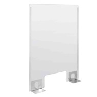 Schermo Protettivo Parafiato Con Feritoia Per Banconi E Scrivanie 660x960 Mm Igienizzanti E Protezioni Igiene E Protezione