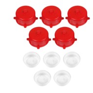 Set 5 Tappi E Sottotappi Per Taniche In Plastica Taniche