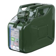 Tanica Carburante Tipo Militare In Metallo 10 L Taniche Taniche