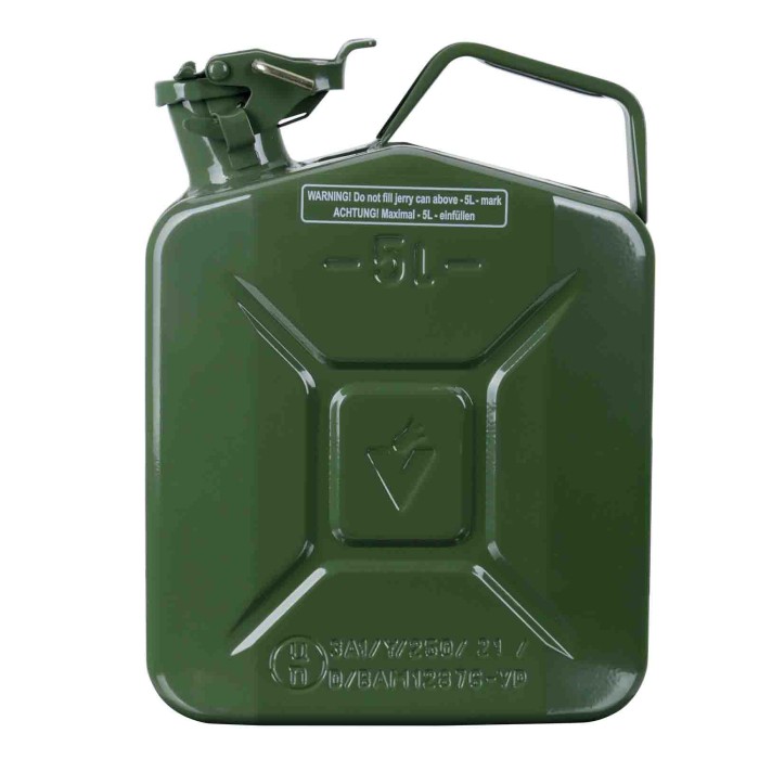 67002-S-01.JPG Tanica Carburante Tipo Militare In Metallo 5 L Taniche Taniche
