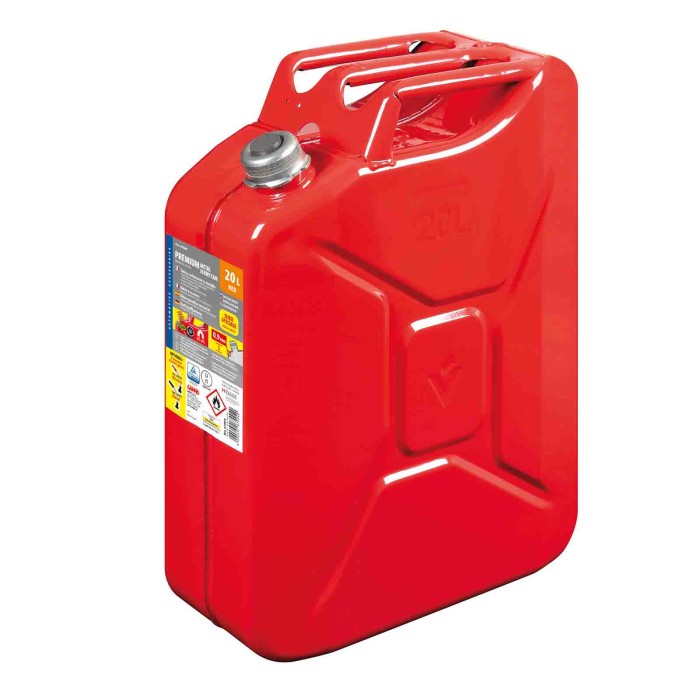 67004-S-03.JPG Premium Tanica Carburante In Metallo 20 L Rosso Taniche Taniche