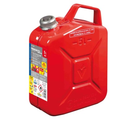 67008-S-01.JPG Premium Tanica Carburante In Metallo 5 L Rosso Taniche Taniche