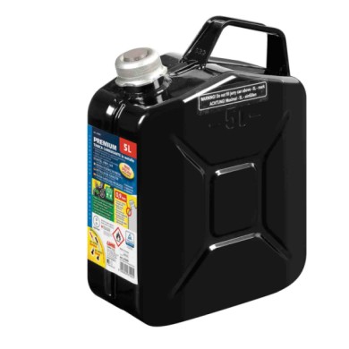 67009-S-01.JPG Premium Tanica Carburante In Metallo 5 L Nero Taniche Taniche
