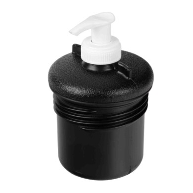 67023-S-01.JPG Serbatoio Acqua 18 L In Polietilene Con Rubinetto E Dispenser Porta Sapone Taniche