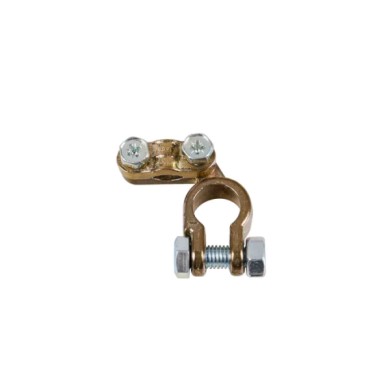 69901-C-01.JPG Morsetto Batteria Rinforzato  Fissaggio Cavo A Piastrina Max Cavo Ø 35 Mm² Polo Negativo Morsetti Batteria