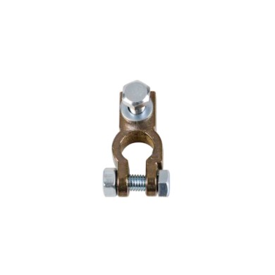 69905-C-01.JPG Morsetto Batteria Rinforzato  Fissaggio Cavo A Capocorda Su Vite Foro Capocorda Ø 8 Mm Polo Negativo Morsetti Bat