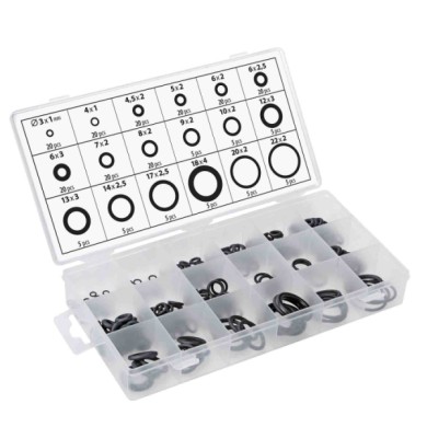 69914-S-03.JPG O Ring Assortimento 225 Pz 18 Misure Materiale Di Fissaggio Materiale Di Fissaggio