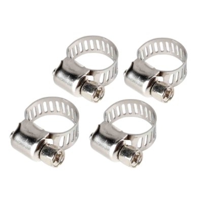 69930-C-01.JPG Fascette Stringitubo In Acciaio Inox Set 4 Pz ? 8 Mm Ø 8 12 Mm Materiale Di Fissaggio Materiale Di Fissaggio