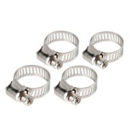Fascette Stringitubo In Acciaio Inox Set 4 Pz ? 8 Mm Ø 13 19 Mm Materiale Di Fissaggio Materiale Di Fissaggio