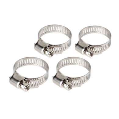 69932-C-01.JPG Fascette Stringitubo In Acciaio Inox Set 4 Pz ? 8 Mm Ø 14 27 Mm Materiale Di Fissaggio Materiale Di Fissaggio