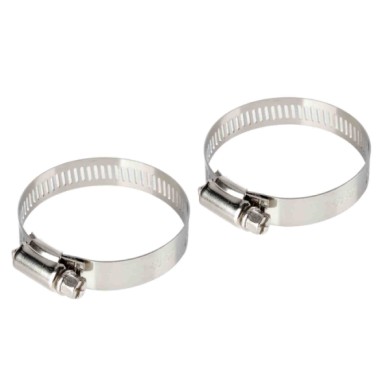 69935-C-01.JPG Fascette Stringitubo In Acciaio Inox Set 2 Pz ? 12 Mm Ø 33 57 Mm Materiale Di Fissaggio Materiale Di Fissaggio