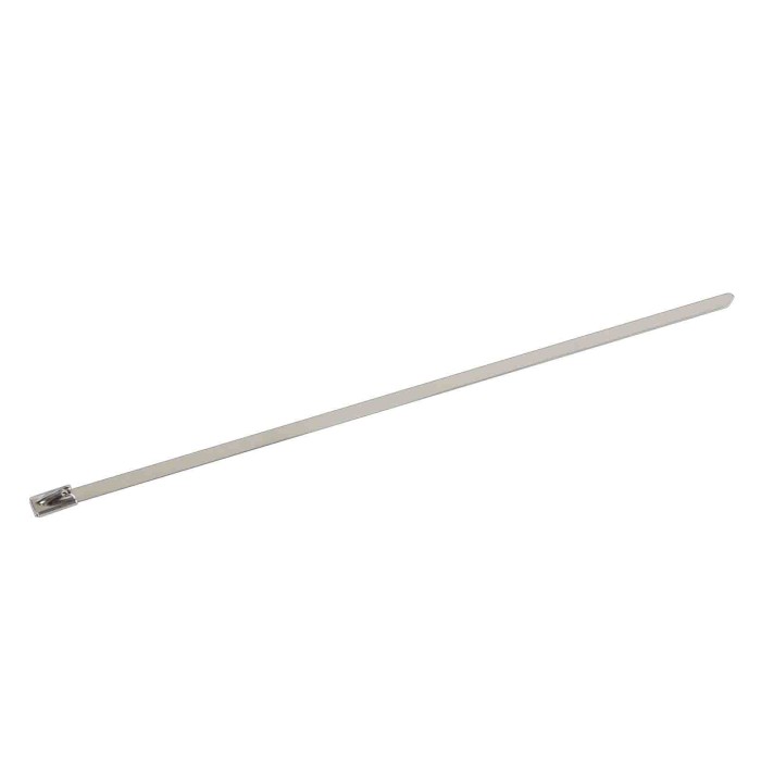 69987-S-02.JPG Fascette In Acciaio Inox Set 20 Pz 4 7x200 Mm Materiale Di Fissaggio Materiale Di Fissaggio