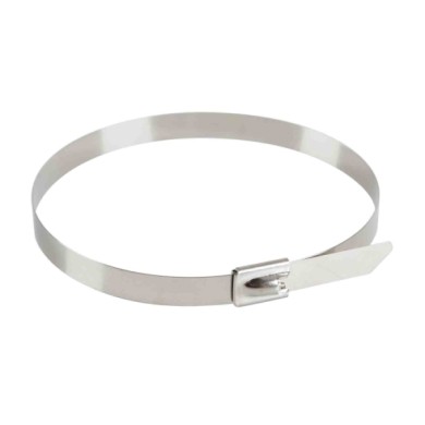 69989-S-02.JPG Fascette In Acciaio Inox Set 20 Pz 7 9x300 Mm Materiale Di Fissaggio Materiale Di Fissaggio