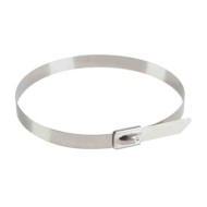 Fascette In Acciaio Inox Set 20 Pz 7 9x300 Mm Materiale Di Fissaggio Materiale Di Fissaggio