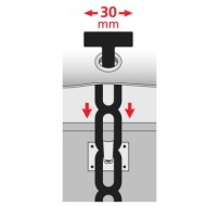 69992-D-01.JPG Set 4 Tiranti In Gomma Nbr 370x30 Mm Teloni E Carico Fissaggio/ancoraggio