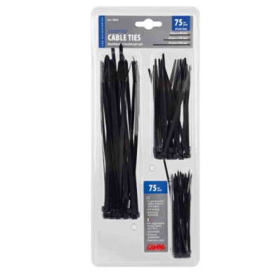70024-C-01.JPG Fascette In Nylon Per Cavi Set 75 Pz Materiale Di Fissaggio Materiale Di Fissaggio