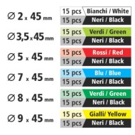 70041-S-01.JPG Guaine Termorestringenti Set 180 Pz Cavi Cablaggio Elettrico