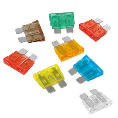 70042-S-02.JPG Set 80 Fusibili Lamellari Assortiti 12/32v Fusibili Fusibili