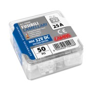70048-S-01.JPG Confezione 50 Fusibili Lamellari 12/32v 25a Fusibili Fusibili