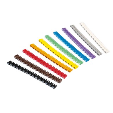 70064-S-03.JPG Segnacavi Colorati Set 150 Pz Cavi Cablaggio Elettrico
