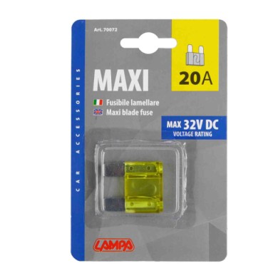 70072-C-01.JPG Fusibile Lamellare Maxi 12/32v 20a Fusibili Fusibili