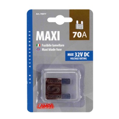 70077-S-01.JPG Fusibile Lamellare Maxi 12/32v 70a Fusibili Fusibili