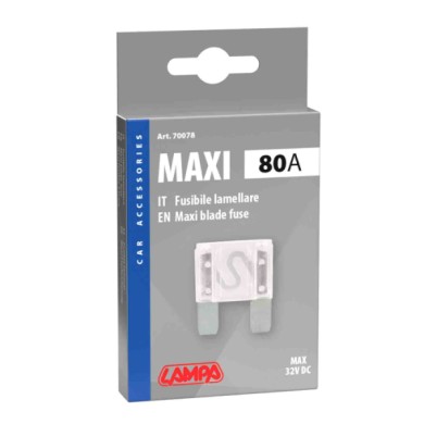 70078-S-01.JPG Fusibile Lamellare Maxi 12/32v 80a Fusibili Fusibili