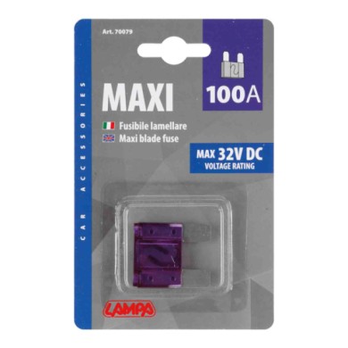 70079-S-02.JPG Fusibile Lamellare Maxi 12/32v 100a Fusibili Fusibili