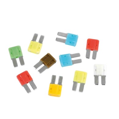 70081-D-01.JPG Set 10 Micro Fusibili Lamellari Micro Due Assortiti 12/32v Fusibili Fusibili