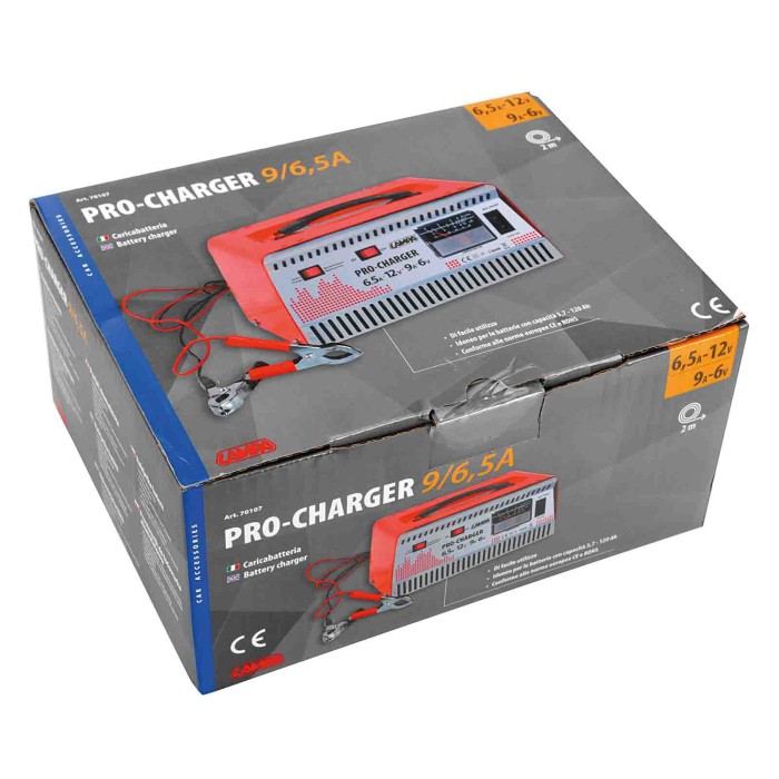 70107-S-01.JPG Pro Charger Caricabatteria 6/12v 9/6 5a Caricabatterie Accessori Per Batteria
