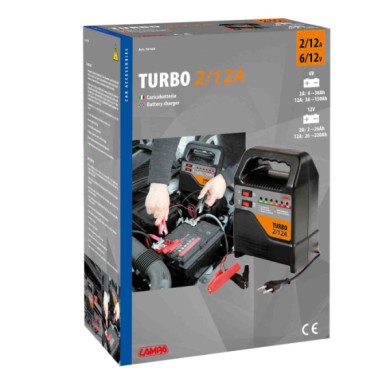 70109-S-01.JPG Turbo 2/12 A Caricabatteria 6/12v Caricabatterie Accessori Per Batteria