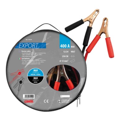 70129-C-02.JPG Cavi Batteria Export 12/24v 250 Cm 400 A 12 Mm² Cavi Batteria Accessori Per Batteria