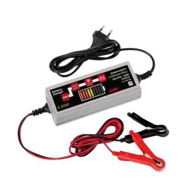70177-S-02.JPG Amperomatic Lithium Plus Caricabatteria Intelligente 12v 3 8a Caricabatterie Accessori Per Batteria