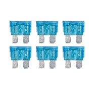 Smart Led Set 6 Fusibili Lamellari Con Spia A Led 12/32v 15a Fusibili Fusibili