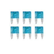 Smart Led Set 6 Micro Fusibili Lamellari Con Spia A Led 12/32v 15a Fusibili Fusibili