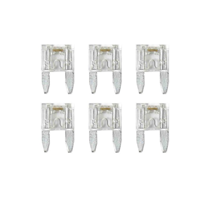 70194-A-01.JPG Smart Led Set 6 Micro Fusibili Lamellari Con Spia A Led 12/32v 25a Fusibili Fusibili