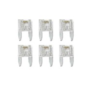 Smart Led Set 6 Micro Fusibili Lamellari Con Spia A Led 12/32v 25a Fusibili Fusibili